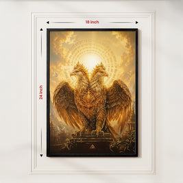 Gandaberunda Vastu Painting for Power & Protection