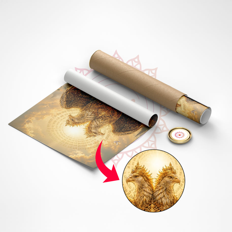 Gandaberunda Vastu Painting for Power & Protection