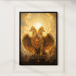 Gandaberunda Vastu Painting for Power & Protection