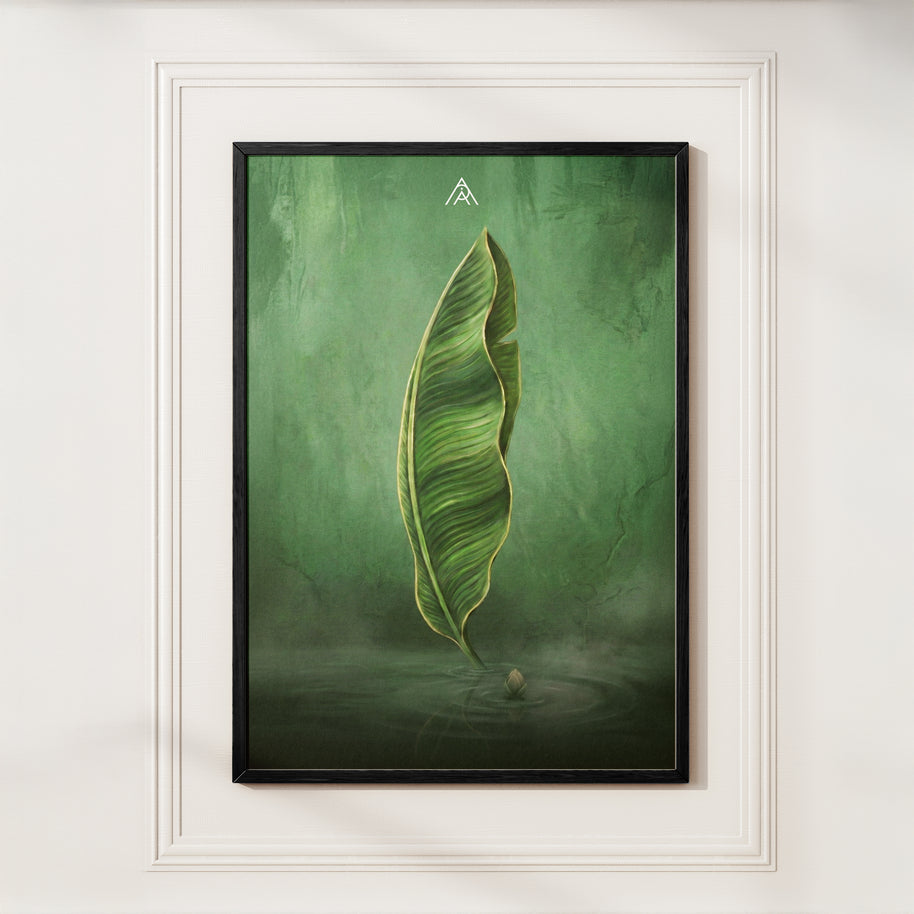 Banana Leaf Vastu Painting for Growth, Prosperity & Positive Energy