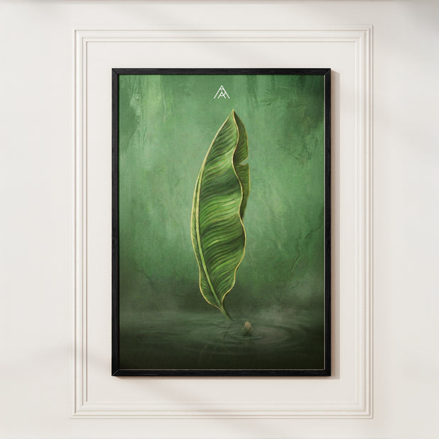 Banana Leaf Vastu Painting for Growth, Prosperity & Positive Energy