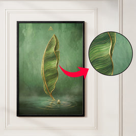 Banana Leaf Vastu Painting for Growth, Prosperity & Positive Energy