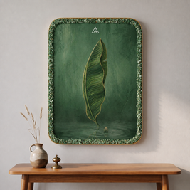 Banana Leaf Vastu Painting for Growth, Prosperity & Positive Energy