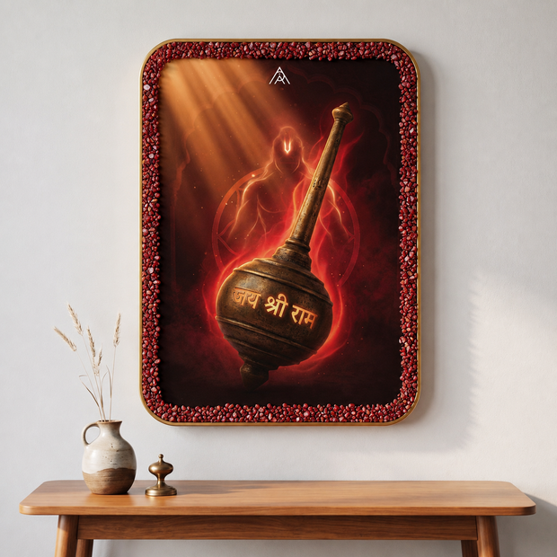 Hanuman Ji Gada Vastu Painting for South-South-East