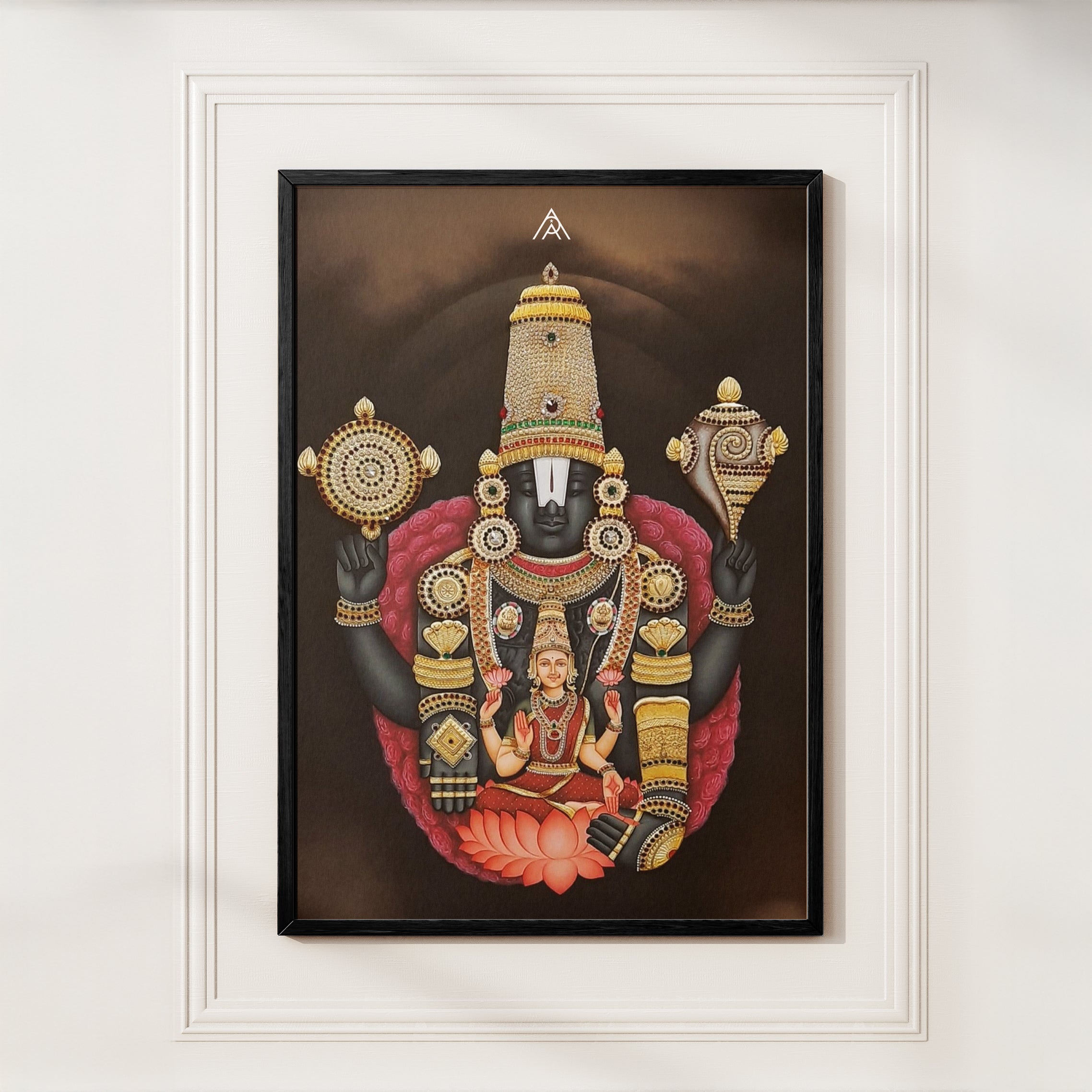 Lord Venkateshwar Painting for West Vastu