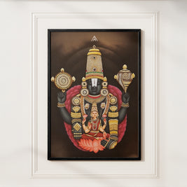 Lord Venkateshwar Painting for West Vastu