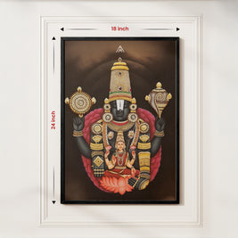 Lord Venkateshwar Painting for West Vastu