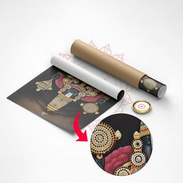 Lord Venkateshwar Painting for West Vastu