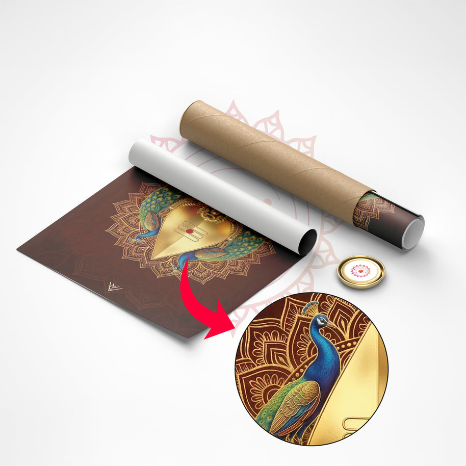Murugan Kartikeya Vastu Painting for South Direction Power