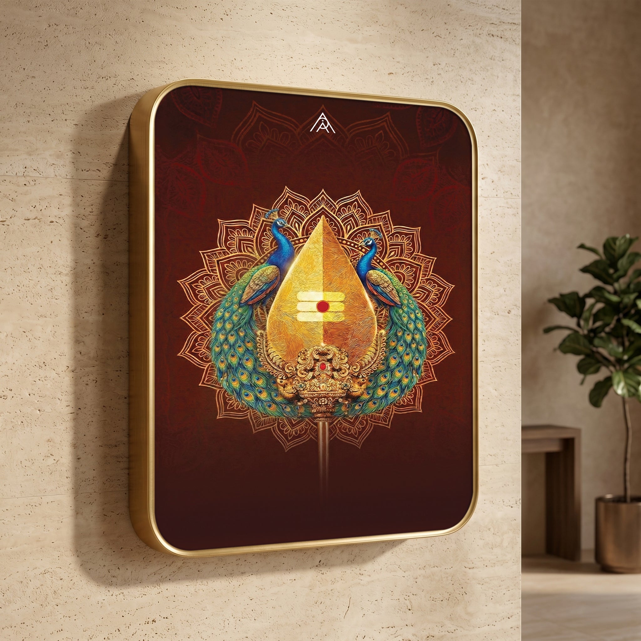 Murugan Kartikeya Vastu Painting for South Direction Power