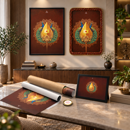 Murugan Kartikeya Vastu Painting for South Direction Power