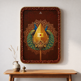 Murugan Kartikeya Vastu Painting for South Direction Power