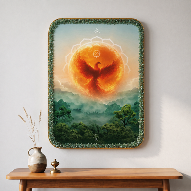 Phoenix Fire East Vastu Painting