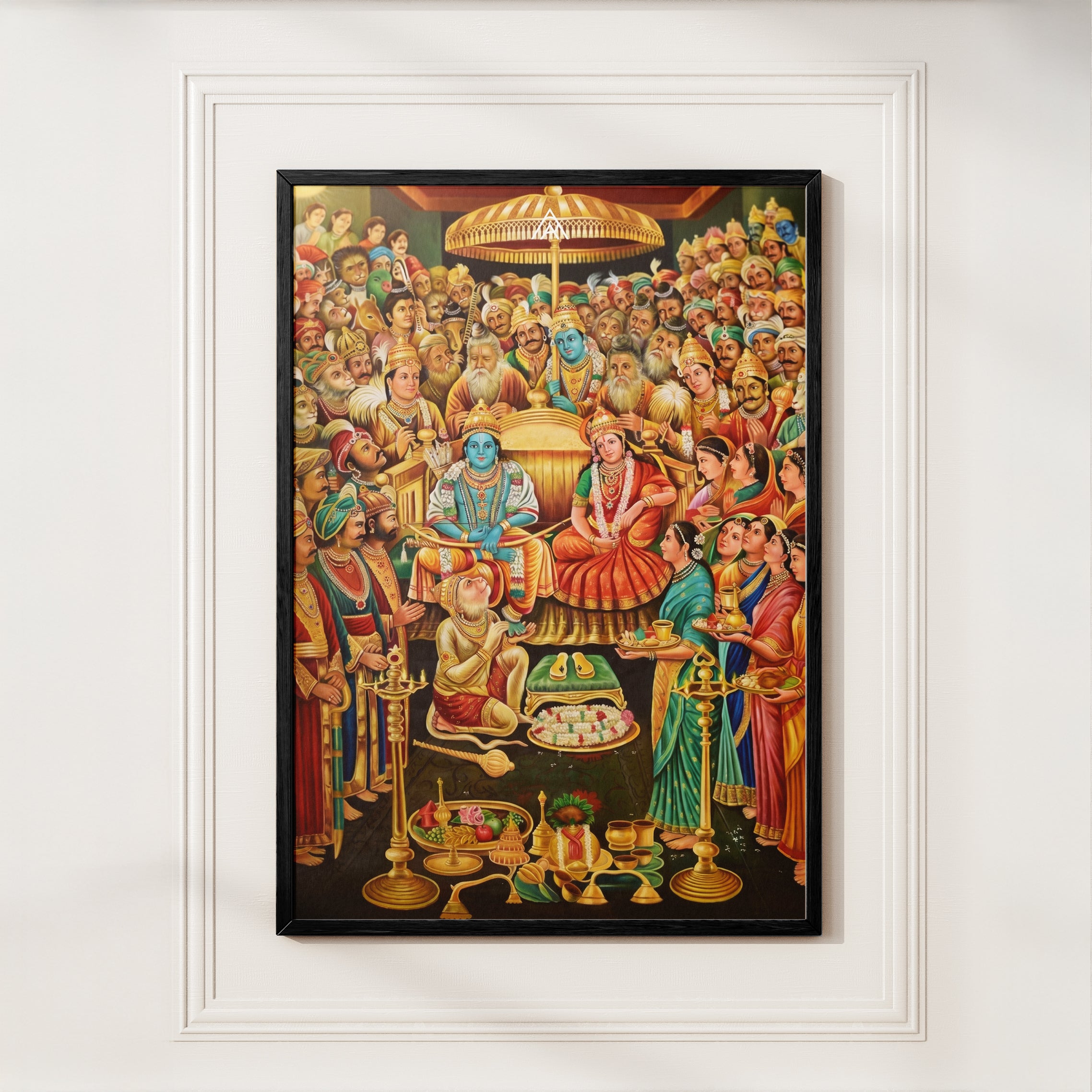 Ram Darbar Vastu Painting for East