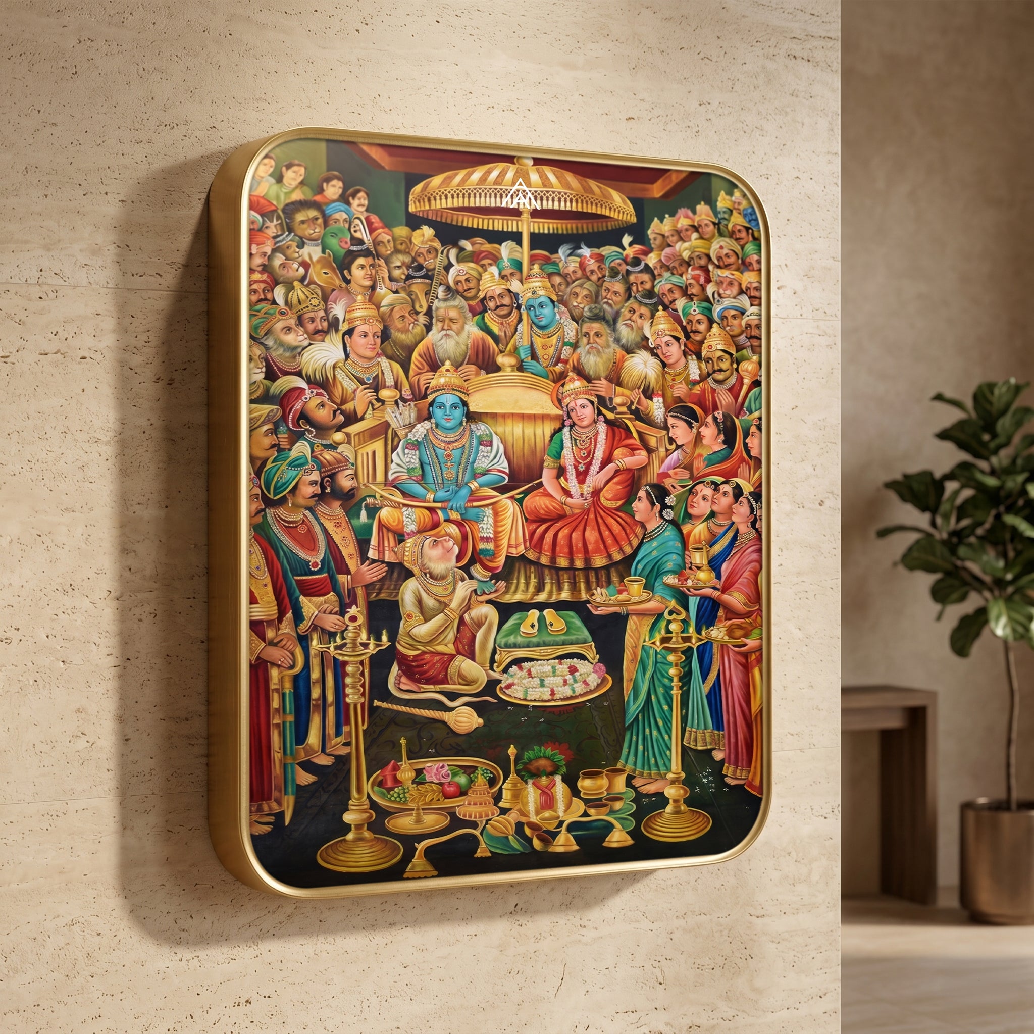 Ram Darbar Vastu Painting for East