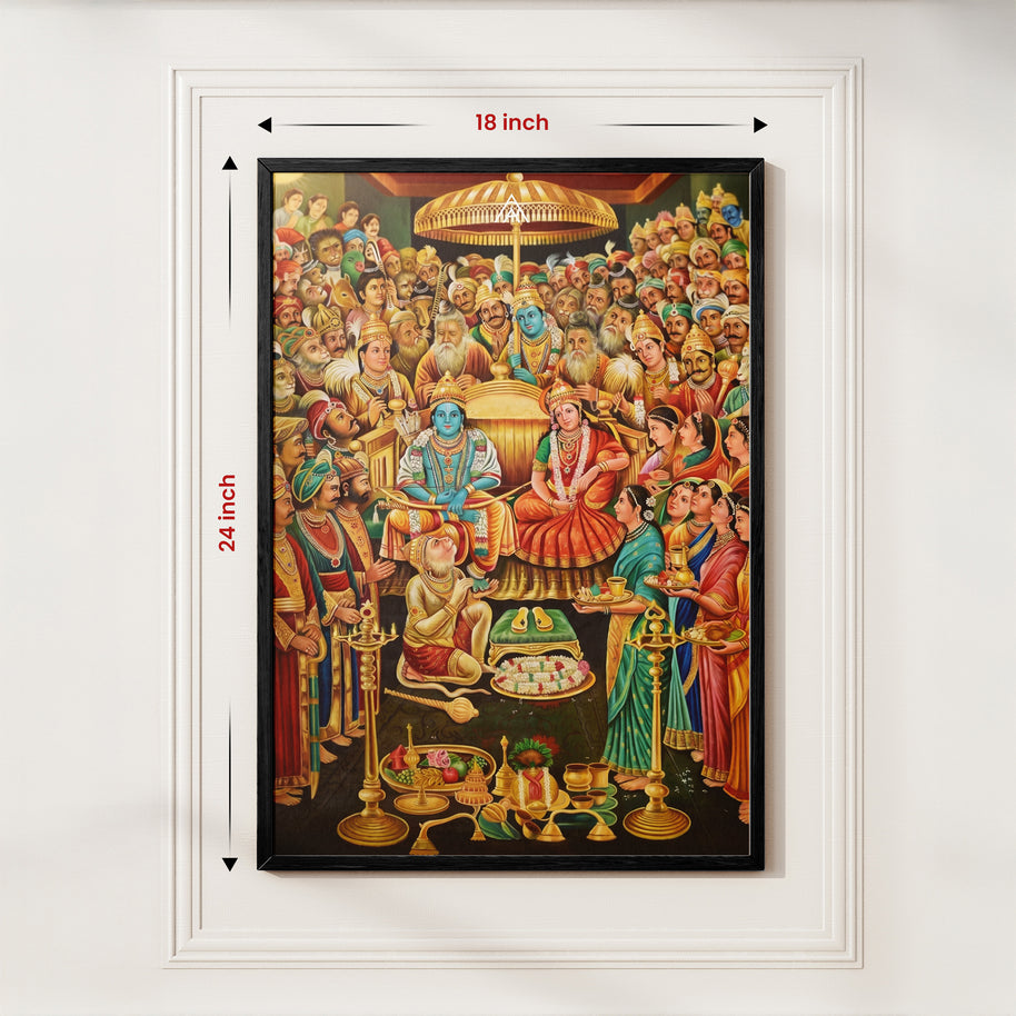 Ram Darbar Vastu Painting for East