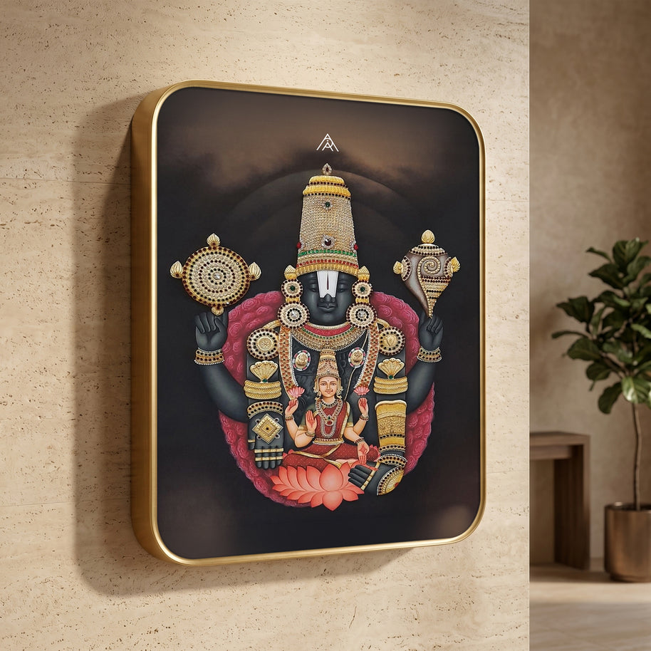 Lord Venkateshwar Painting for West Vastu
