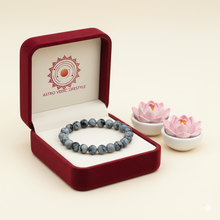 Snowflake Obsidian Bracelet