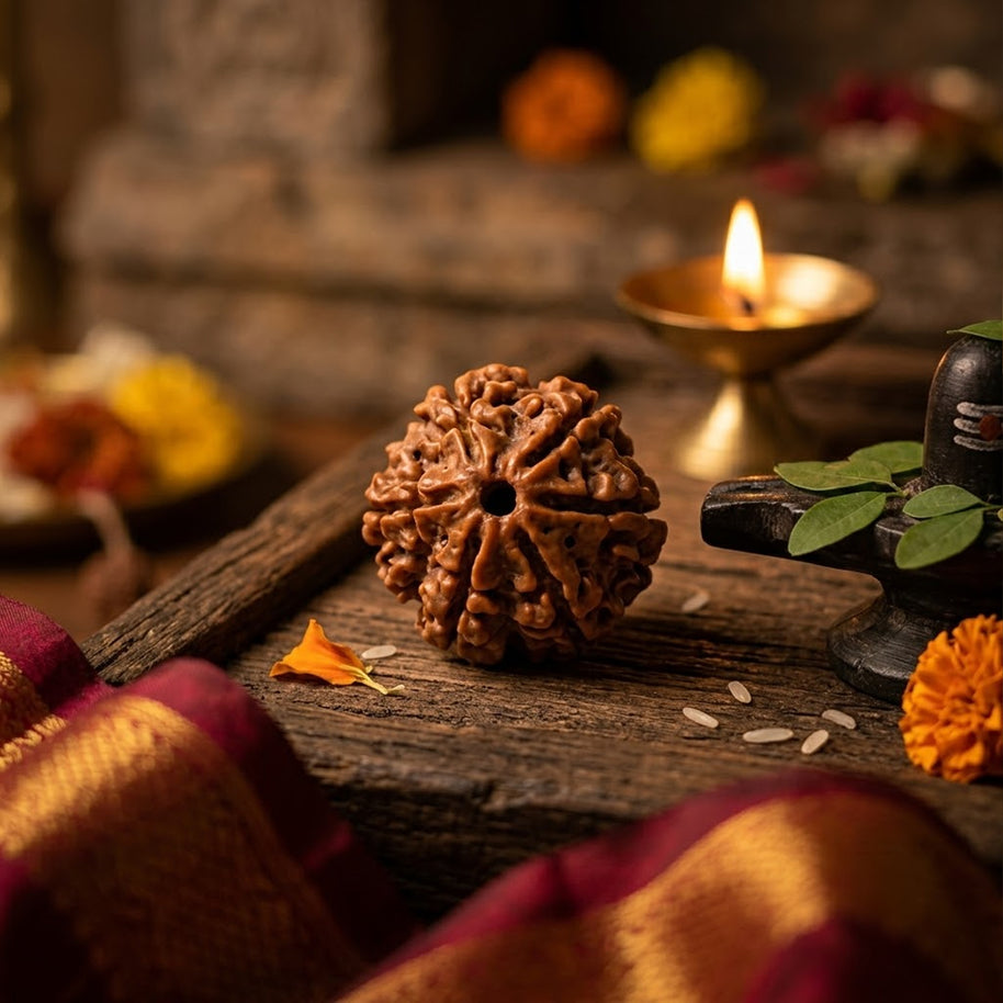 6 Mukhi Rudraksha