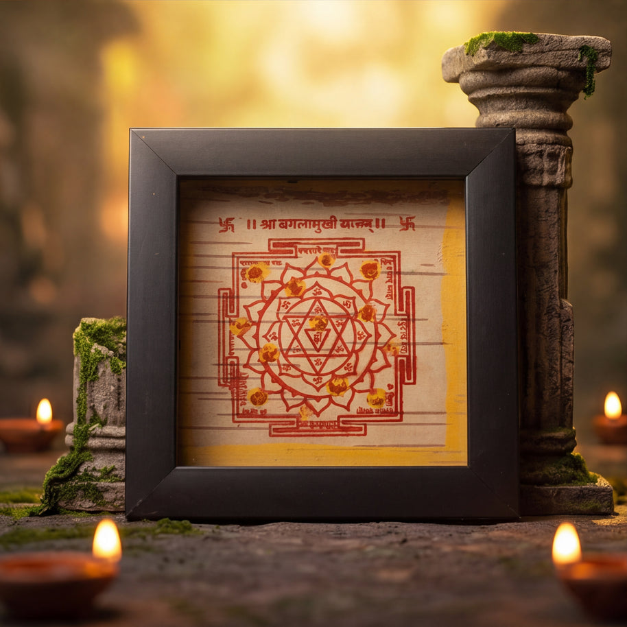 Bhojpatra Maa Baglamukhi Yantra