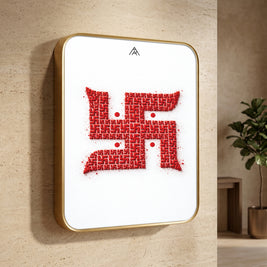 Swastik Painting for Prosperity, Protection & Auspicious Energy