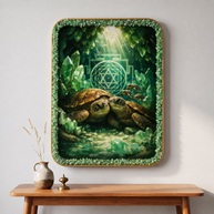 Turtle Family Painting for Wealth, Stability & Prosperity