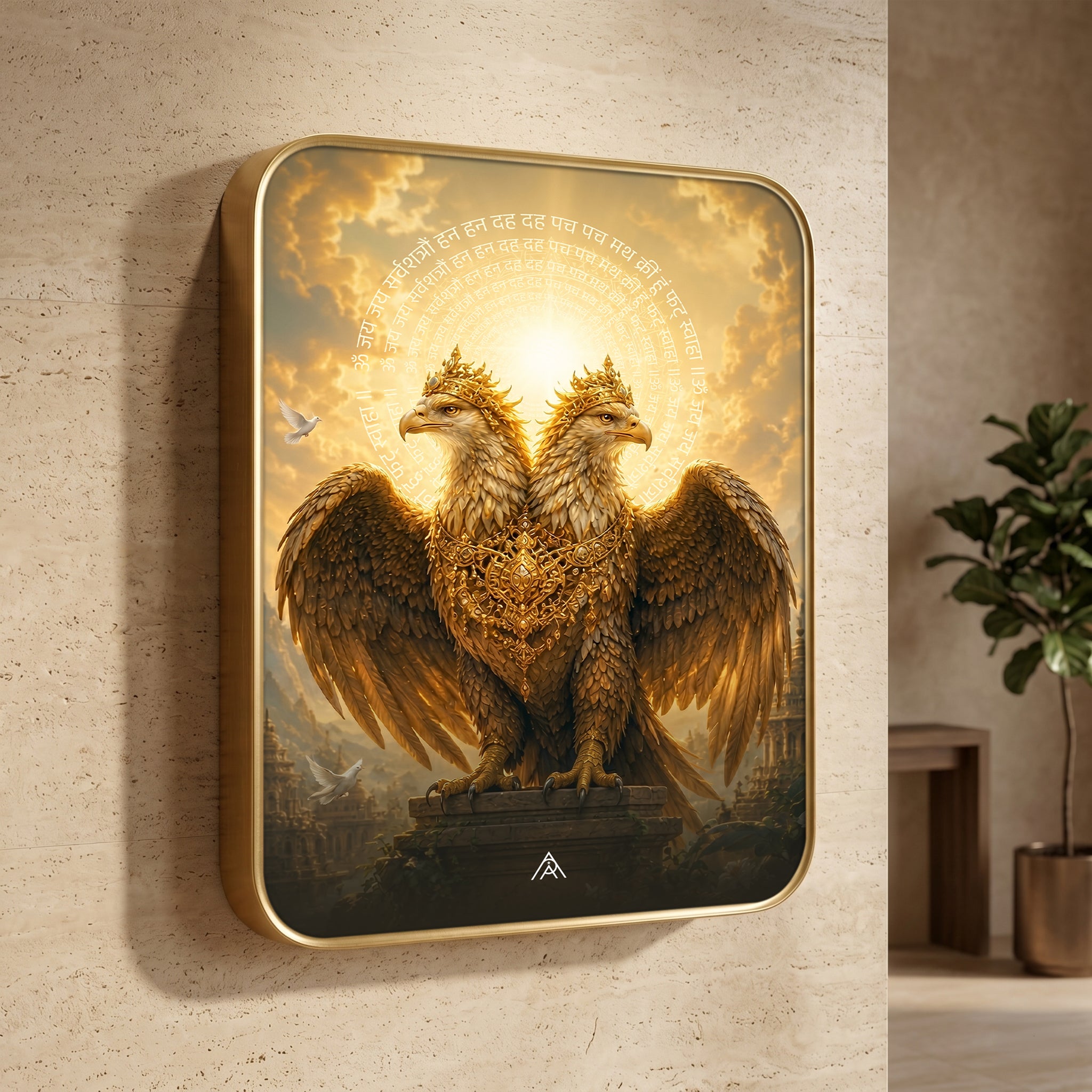 Gandaberunda Vastu Painting for Power & Protection