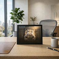 White Horse Pair: Auspicious Painting for Wealth Flow & Financial Power