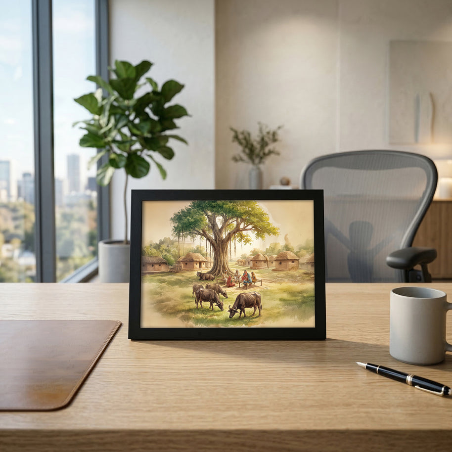 Village Energy Vastu Painting for South-West